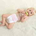 thumbnail image 4 of AUQ 10Pcs Cloth Diapers Three-Layer Cotton Cloth Diapers for Babies Washable and Reusable Reusable Diapers Baby Style 1, 4 of 4