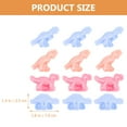 thumbnail image 2 of 12pcs Dough Dinosaur Toys Plastic Molds Dinosaur Maker Clips for Clay Modeling, 2 of 7