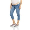 Maternity Demi Panel Denim Capris