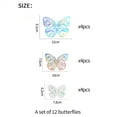 thumbnail image 1 of 12Pcs 3D Metal Texture Hollow Wall Sticker, 1 of 6