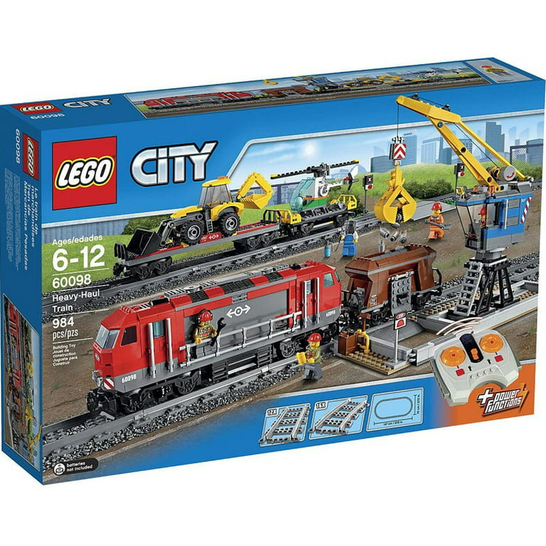 LEGO City Heavy-Haul Train Set #60098 Walmart.com