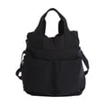 thumbnail image 2 of Women's Casual Shoulder Bag Student Class Handheld Bag Nylon Tote Bag Large Capacity Commute Crossbody Bag, 2 of 6