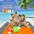 thumbnail image 6 of Beach Mat, Magic Sand Beach Mat Blanket Anti Sand Towel Beach Travel Summer Mat, Beach Mat, 6 of 8