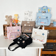 thumbnail image 4 of Korean Style Star Pattern Shoulder Bag Youth Handle Bag Badge Postcard Display Itabag Student Tote Crossbody Bag, 4 of 6