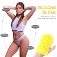 thumbnail image 2 of Shisuyan Silicone Exfoliating Bath Glove for Dead Skin Removal Suitable for Most Hand Types Assorted Color, 2 of 8