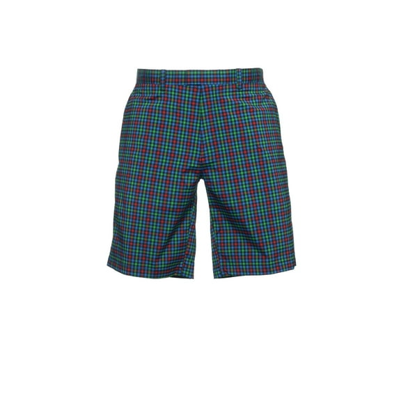 Callaway Golf Multi-Color Checked Flat Front Walking Shorts | Size 30