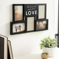 thumbnail image 2 of hometrends Expressions 5 Opening Black Collage Picture Frame, 2 of 5