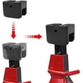 thumbnail image 2 of 2 Pieces Rubber Jack Pad, Slotted Jack Stand Frame Adapter, Jack Stand Rubber Pads for Slotted Chassis, 2 of 5