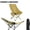 Khaki, variant on SUSUZI Camping Chair with Footrest, Folding Reclining Lounge Chair with Adjustable Backrest, Portable Outdoor Chair with Cup Holder & Side Pocket for Beach, Patio, Lawn, Camping
