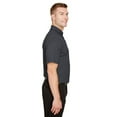 thumbnail image 3 of Men's CrownLux Performance Address MÃ©lange Polo - BLACK HEATHER - L, 3 of 3