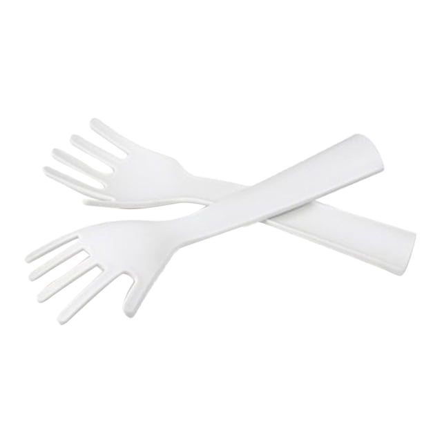 Bovemsi Dinnerware Practical Kitchen Gadgets Creative Pp Materials Two Handed Molding Fork Household Large