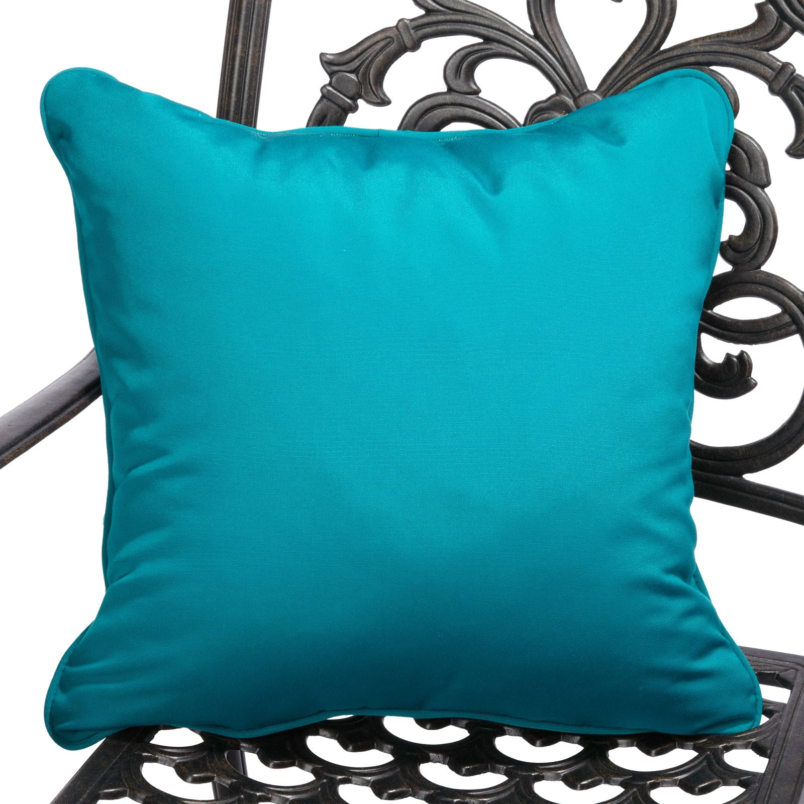 Mozaic Company Sunbrella Solid Outdoor Square Pillow with Corded Edge