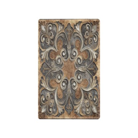 IAUYY Retardant PC Material Unused Outlet Cover Switch Plate Covers Easy DIY Installation with Screws Light Switch Cover Plate Antique Stone Texture