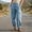 Light Blue plus size cargo pants a1, variant on Cagogo Women's Plus Size Cargo Pants High Waisted with Pockets Cuffed Casual Streetwear Loose Long Trousers Vacation Travel Work, Army Green L