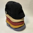 thumbnail image 3 of SPRING PARK Newsboy Hats for Men Flat Cap Cotton Adjustable Breathable Cabbie Ivy Driving Gatsby Hunting Hat for Shopping, 3 of 8