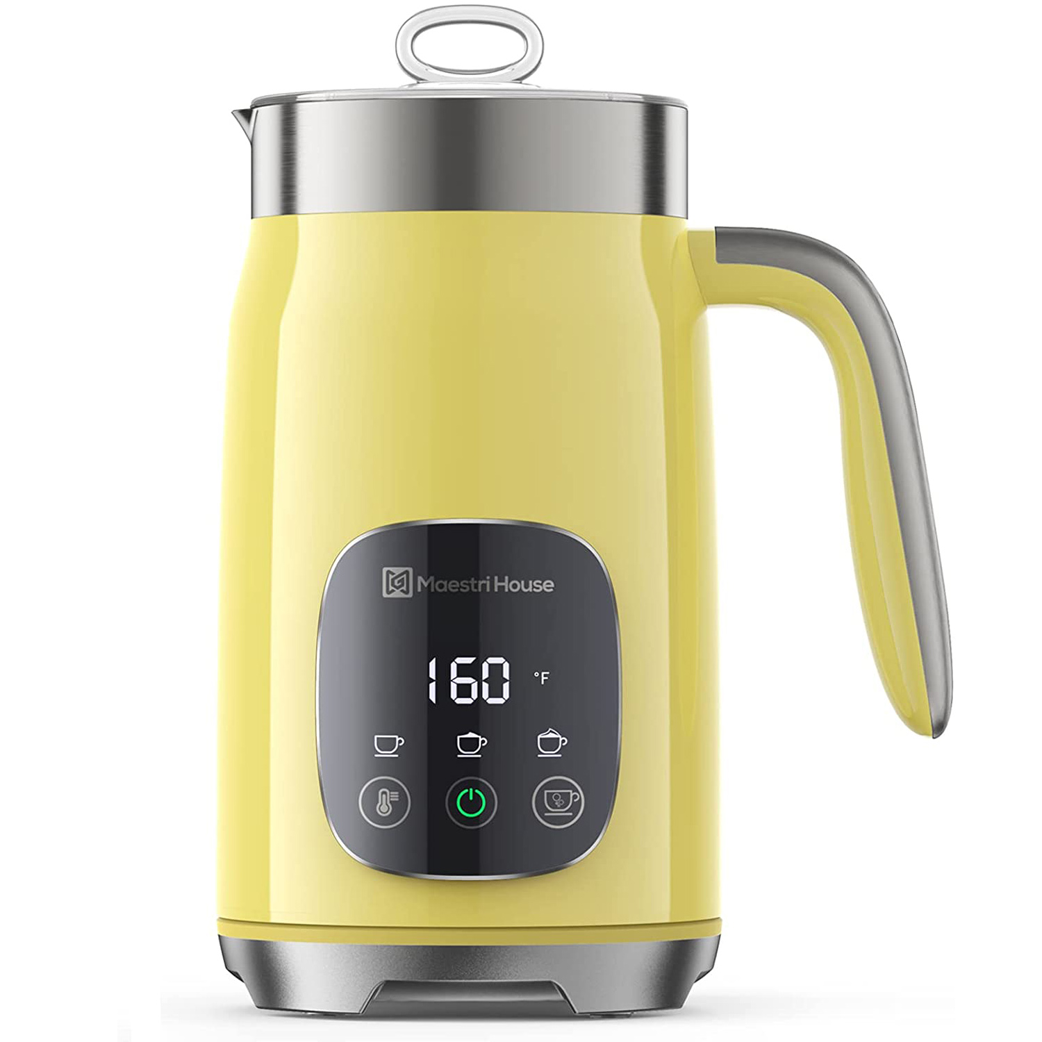 Milk Frother, Variable Temp and Froth Thickness Milk Frother and