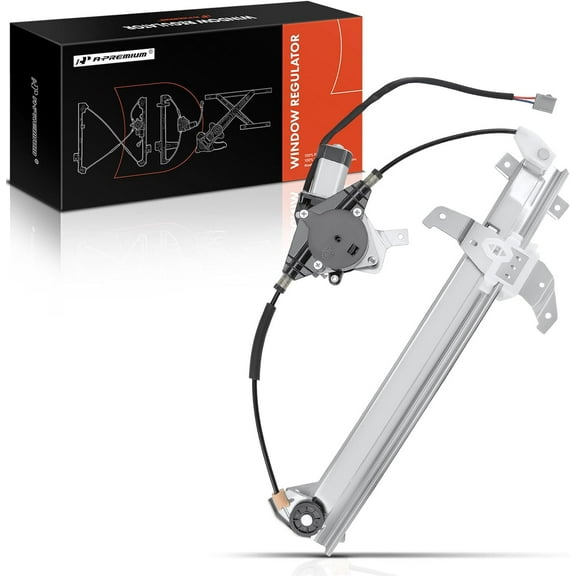 A-Premium Window Regulator with Motor Compatible with Lincoln Town Car Sedan Limousine 1993-1997 Front Passenger Side