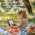 thumbnail image 4 of OTIC 10" Dual Screen DVD Player with Digital Panel Headrest Mount Style for Car, Portable 1024 x 600 Resolution, Black, 4 of 9