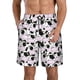 thumbnail image 1 of Fotbe Cute Animal with Cow Trajes de Baño Estampados para Hombre, Shorts de Verano de Secado Rápido, Ropa de Playa, Bañadores-XX-Large, 1 of 6