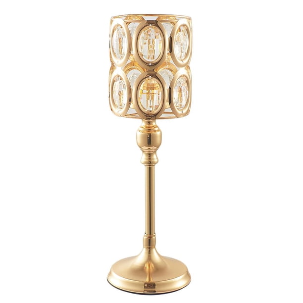 Portavelas de pilar con forma nórdica para centros de mesa de velas L L