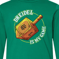thumbnail image 4 of Inktastic Hanukkah Dreidel Game Long Sleeve Youth T-Shirt, 4 of 5