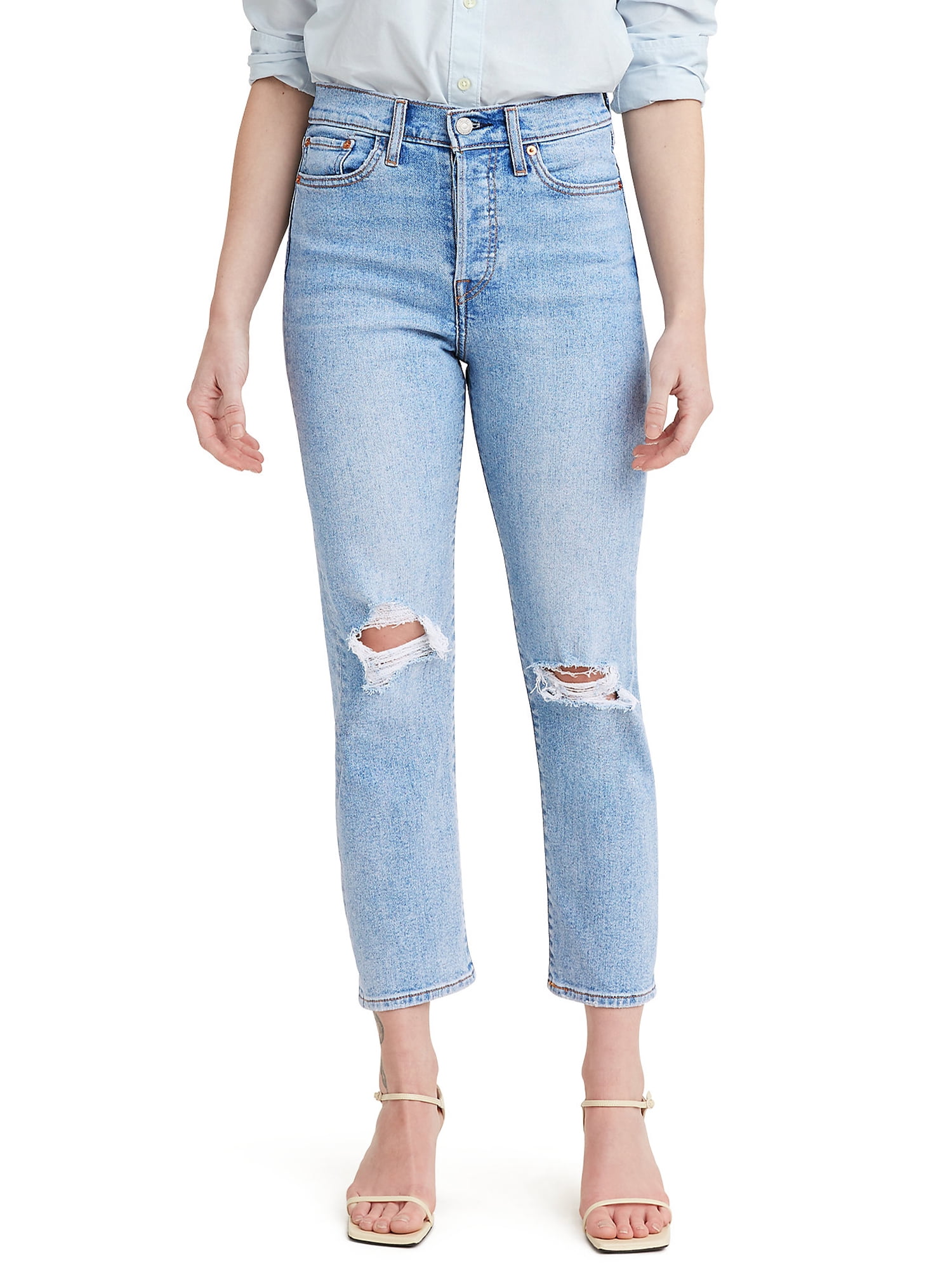 Levi's Original Red Tab Women's Wedgie Straight Jeans - Walmart.com