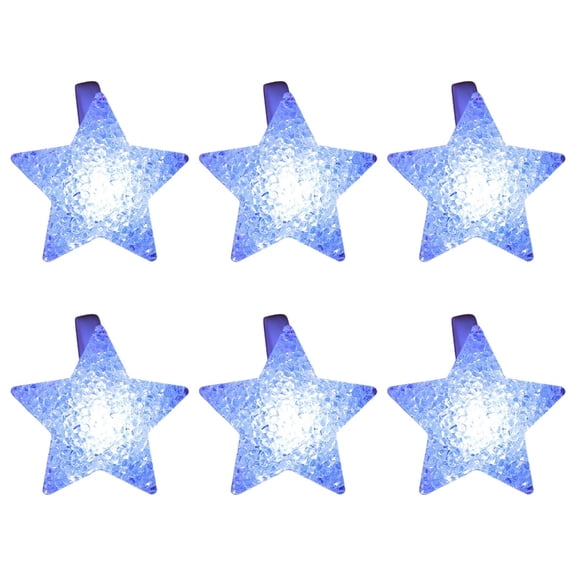 Tizuqe Party LED Light Bracelets Glowing Star Decorated Wristbands for Celebration