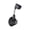 Black#2, variant on Universal Adjustable Shower Head Holder No Drill Adhesive Mount for Bathroom Wall Angle Height Adjustable Bracket Handheld Showerhead Organizer