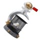 thumbnail image 1 of Unique Pen Stand Astronaut Pen Container Home Owners Silver 7.5×4.3×3.9in Storage 1Set, 1 of 3