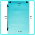thumbnail image 4 of 4 Pack Refrigerator Mats Shelf Liners for Glass Shelves Fridge Liners Washable Pads Liners for Refrigerator EVA Shelf Liner By TORUBIA（Random 4 Color）, 4 of 7