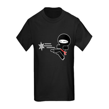 CafePress - Lil Ninja Kids Dark T Shirt - Kids Dark T-Shirt