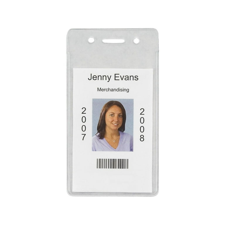Staples ID Badge Holders 3-1/2
