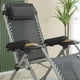 thumbnail image 4 of Cojín reclinable plegable, acolchado para reposabrazos, para silla de oficina en casa, funda de reposabrazos ajustable de apoyo negro, cómoda almohada Zulema Cojín reposabrazos tumbona, 4 of 8