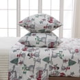 thumbnail image 6 of Great Bay Home Rustic Inspired Microfiber Sheet Set (Full, Winter Wonderland), 6 of 7