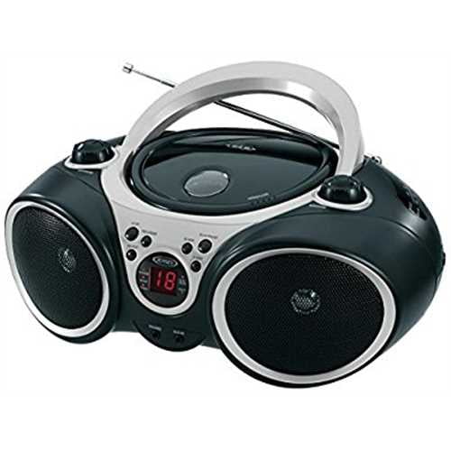 Jensen CD490 Portable Sport Stereo CD Player with AM/FM Radio and Aux Linein & Headphone Jack