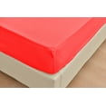 thumbnail image 5 of Rayon Bamboo Sheets Set King Coral Sheets Deep Pocket 4 Piece, 5 of 5
