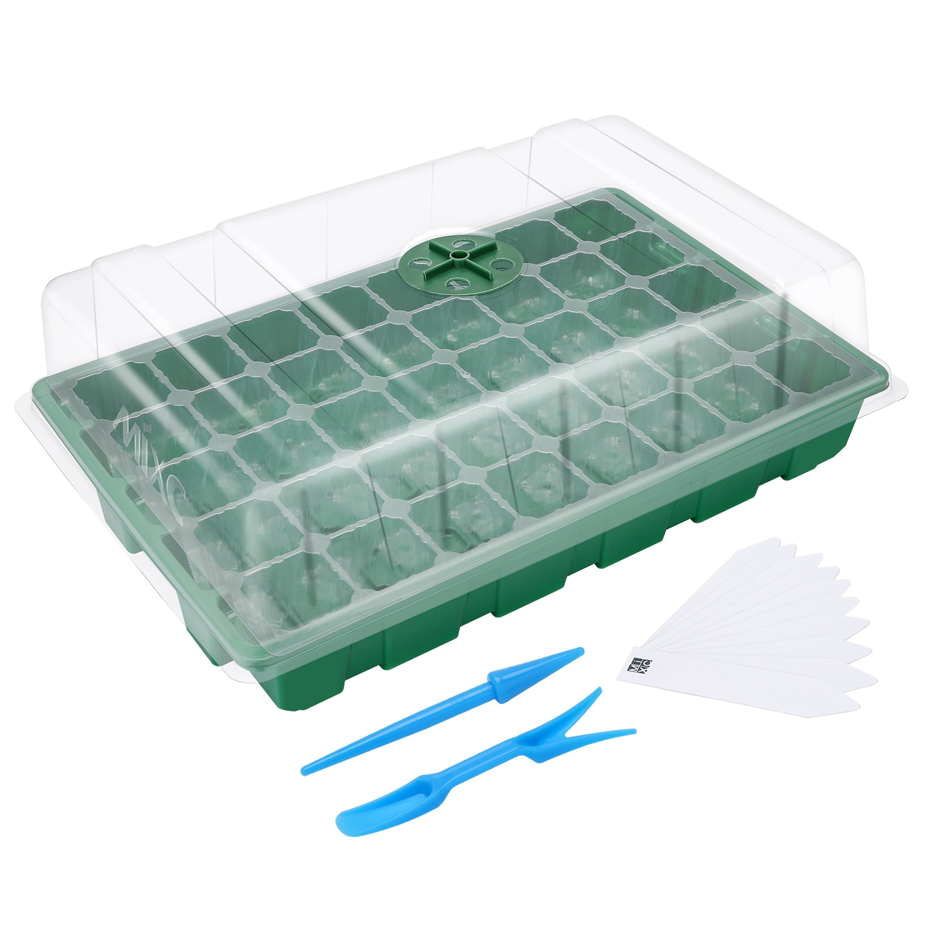 6 Cell Seed Tray Greenhouse Bedding Propagator 