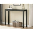 thumbnail image 2 of Kings Brand Furniture Russel Console Table - Modern Entryway Sofa Table, Behind The Couch, Hallway, Living Room, Caviar, 2 of 3
