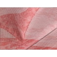thumbnail image 4 of Ambesonne Coral Quilted Bedspread Set 3 Pcs, Pink Heart Damask, King Size, Coral Pale Pink, 4 of 5