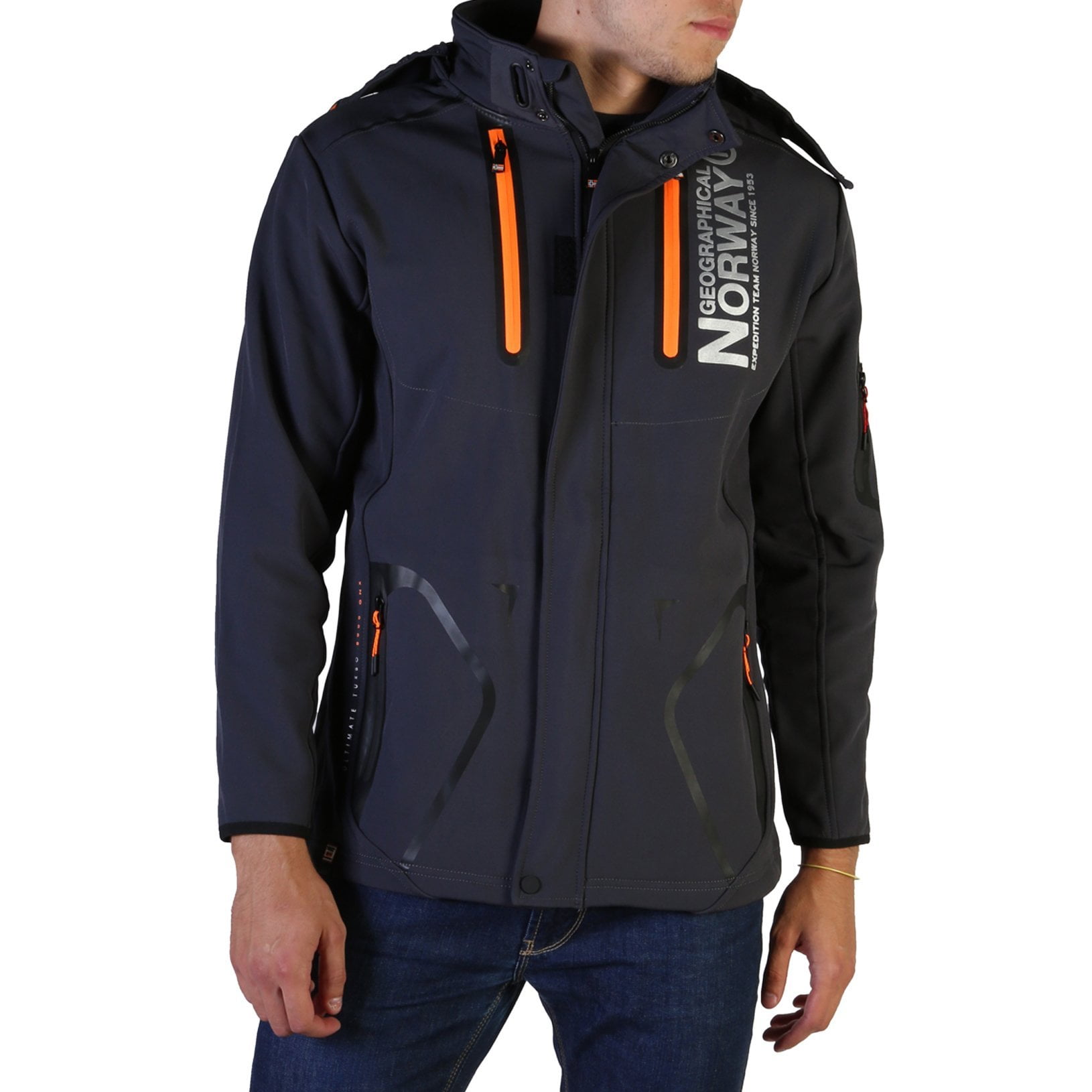 Geographical Norway Jackets For Men Turbo_man Blue - ATYAFI
