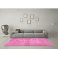 thumbnail image 3 of Ahgly Company Indoor Rectangle Abstract Pink Contemporary Area Rugs, 8' x 10', 3 of 4