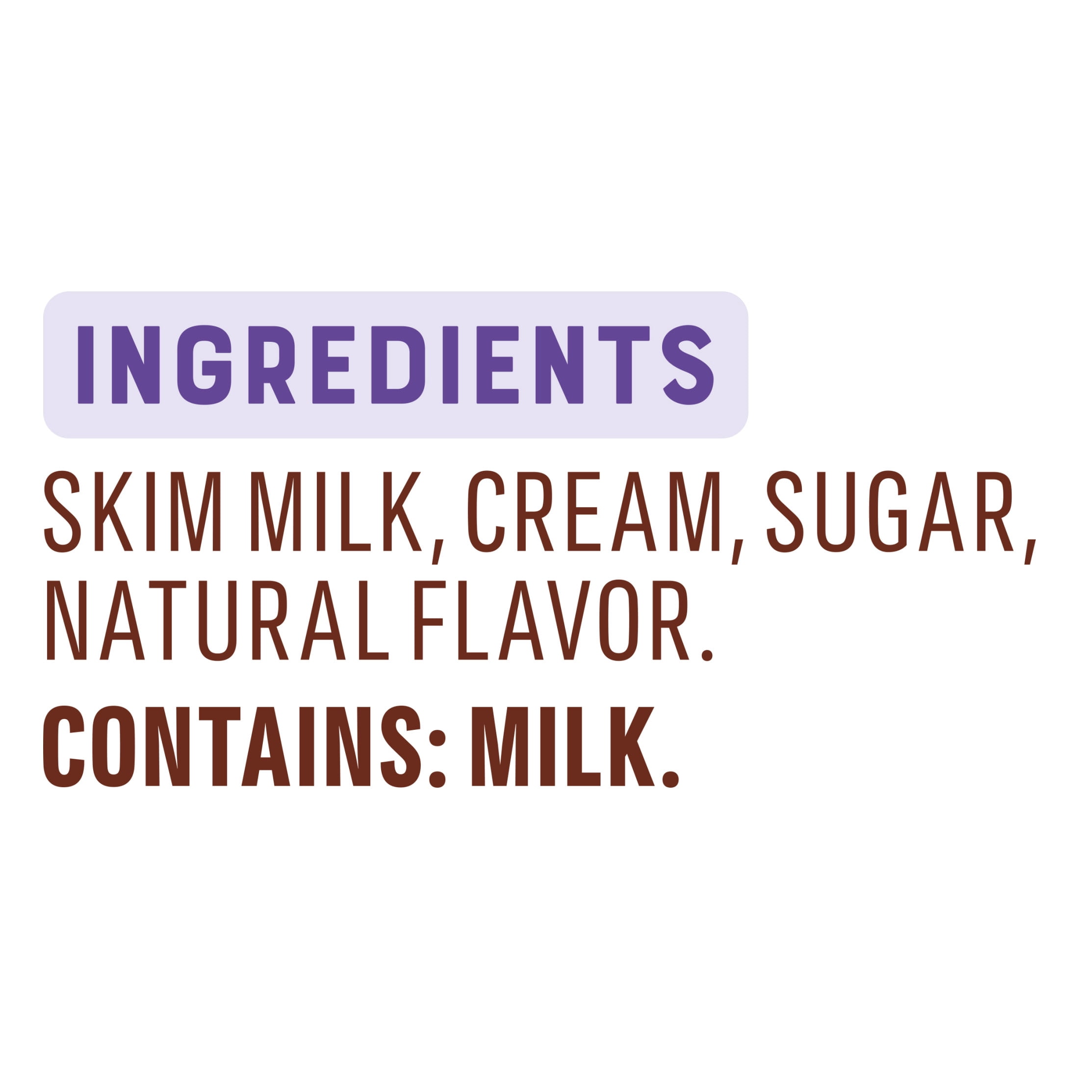 Natural Bliss Milk and Sweet Cream, Liquid Dairy Coffee Creamer, 16 fl oz​