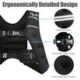 thumbnail image 6 of Costway 12LBS Workout Weighted Vest Mesh Bag Adjustable Buckle Fitness, 6 of 9