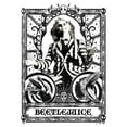 thumbnail image 2 of Men's Beetlejuice Black and White Tarot Card  Graphic T-Shirt, 2 of 5