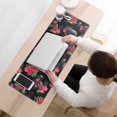 thumbnail image 3 of Long Mouse Pads for Desk,Pioneer Flower Floral Print Pattern Desk Mats on Top Of Desks, Desk Mouse Pad Extra Large with 3mm Non-Slip Base and Stitched Edge for Gaming,Office,Work,Home 31.5"x11.8", 3 of 6