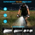 thumbnail image 4 of Bike Lights, Night Ultra Bright Bicycle Lights Headlight with Electric Bell, Easy to Install Waterproof, Road and Mountain LED Bike Lights, 4 of 4