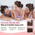 thumbnail image 2 of Heatless Curls Overnight Rods Set – 4PCS Flexible Heatless Curling Rods for Long & Short Hair, Soft No Heat Hair Curler Blowout Styling Tools for Loose Waves or Tight Curls, 2 of 5