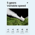thumbnail image 6 of SharkTRUE Personal Waist Fan, Portable Body Cooling Fans, USB Rechargeable Clip On Fan, Wearable Clip Body Belt Shirt Fans for Camping Travel Outdoor Indoor, 6 of 10