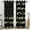 Tactical Camo, variant on American Flag Blackout Curtains, 2 Panels, 42" W x 63" L, Patriotic USA Map Window Drapes for Bedroom, Rustic Wood Stars and Stripes Room Darkening Grommet Window Treatments, Grommet Top