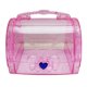 thumbnail image 3 of Caja de almacenamiento de joyas, estuche de almacenamiento de accesorios para el cabello, caja de del tesoro artístico, organizador de caja de Claro y rosa, 3 of 8